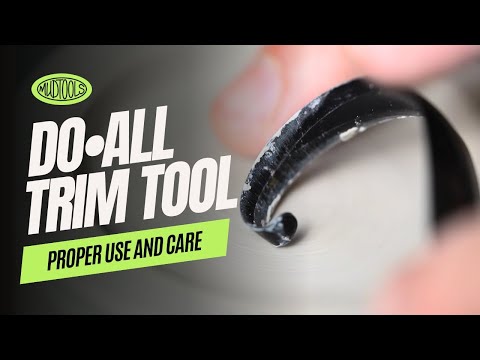 How to properly use and care for the Do All Trim Tool