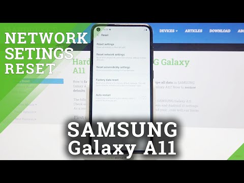 How to Reset Network Settings on SAMSUNG Galaxy A11 – Reset Network Configurations