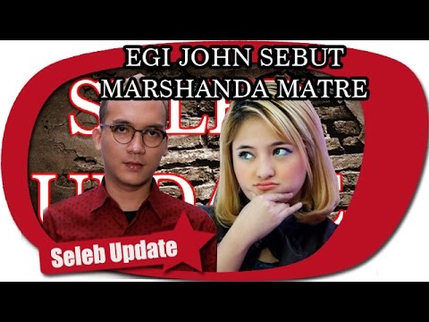 EGI JOHN TUDING MARSHANDA KENA PENYAKIT KELAMIN?