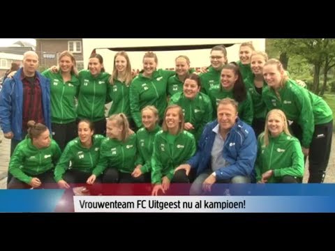 Vrouwenteam FC Uitgeest nu al kampioen!