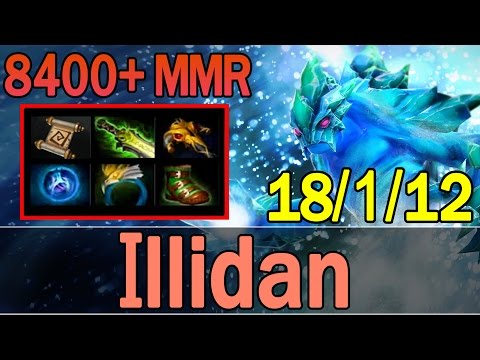 Dota 2 - Illidan Plays Morphling 8400+ MMR | Ranked Match