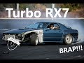 Turbo RX7 FC In Car Drifting