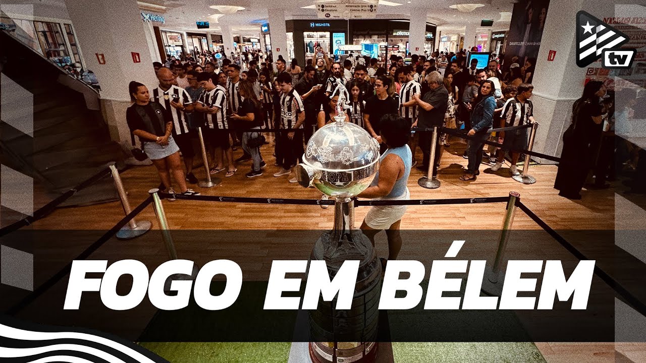 VÍDEO: sábado do Botafogo em Belém tem ação para torcida e último treino para Supercopa