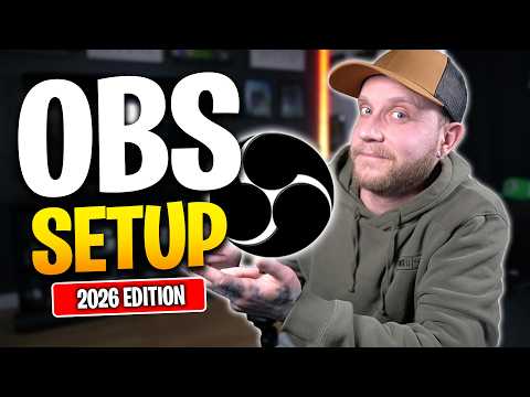 Best OBS Streaming Settings 2026 ⚙️ Setup Guide (1080p 60FPS)
