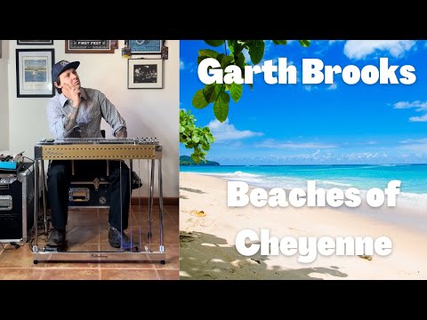 Garth Brooks "Beaches of Cheyenne" [Live] Pedal Steel Guitar Lesson