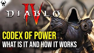 Diablo 4 - The Codex of Power - What is it and how it works?