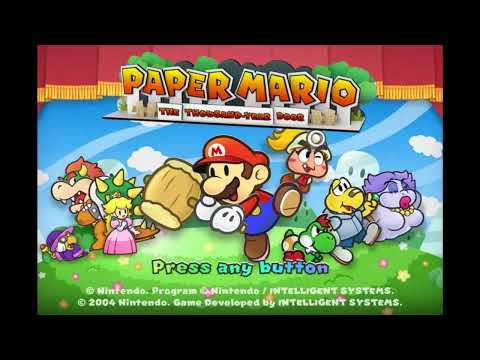 Paper Mario TTYD Remake Rogueport Shops Theme Loop'd For 1 Hour!!