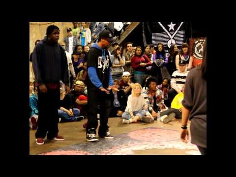 Monsta Pop and Venom vs Geni and ATN @ NYC Juste Debout 2011 Quarter Finals