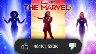 The Marvels Has The Most *DISLIKED* MCU Trailer On YouTube In The First 24 Hours…