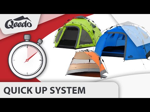 qeedo Quick Up System (2018) - Alternative zum Wurfzelt - in 20 Sekunden aufgebaut