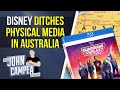 Disney To Stop Sales Of Physical Media In Australia