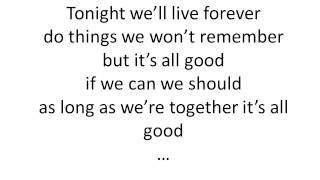 Union J Tonight (We live forever) - Lyrics