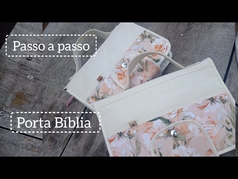 Porta Bíblia com alça de mão! #costuracriativa #organizadores