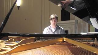 Bradley Burgess plays Schumann - Aufschwung (extract)