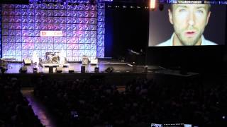 Peter &amp; Evynne Hollens performing Live at VidCon2013 - Les Miserables Medley