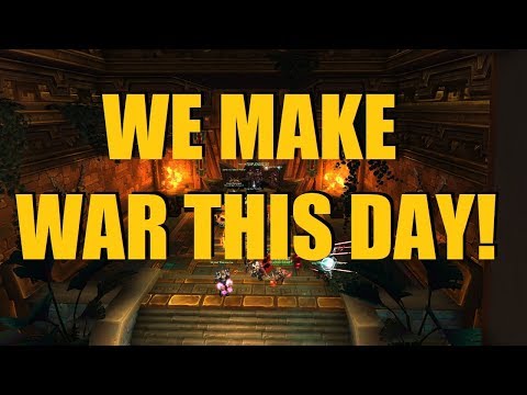 Bajheera - WE MAKE WAR THIS DAY (Episode 1): The Zuldazar Offensive - BFA Warrior World PvP