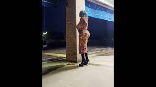 Big Booty Black Sperm Drinking Granny In Heels Asmr #fashion #highheels