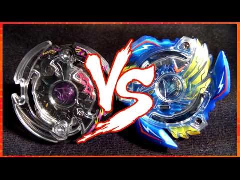 Dark Deathscyther .F.J VS Victory Valkyrie .B.V - BATALHA BEYBLADE BURST!!