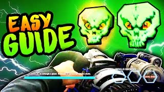 PERMA PERKAHOLIC ZOMBIES IN SPACELAND EASTER EGG GUIDE! ZOMBIES GHOSTS N SKULLS EASTEREGG TUTORIAL