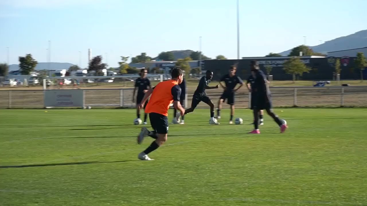 Young Bafana Academy players in France (Clermont Foot 63) 2023