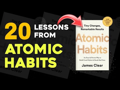 20 Lessons from Atomic Habits 🔥