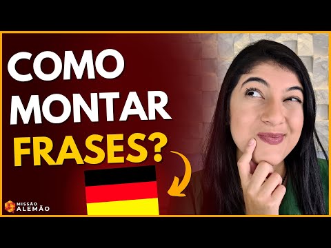 COMO MONTAR FRASES EM ALEMÃO - Dica Infalível