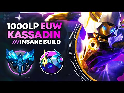 The #1 KASSADIN reached 1000LP EUW abusing this new build... (PERMABAN)