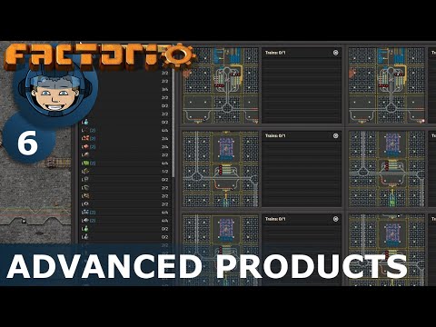 FROM ZERO TO MEGABASE - Factorio: Part 6 - ADVANCED PRODUCTS