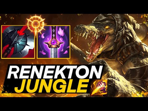 How To CARRY With NEW Meta Renekton Jungle! Indepth HIGH ELO