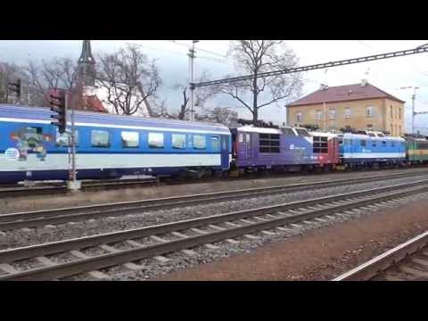 163.091-2 na vlaku Sv 1307 | zařazeny 371.003-5 a 371.201-5 DKV Praha do DPOV Přerov