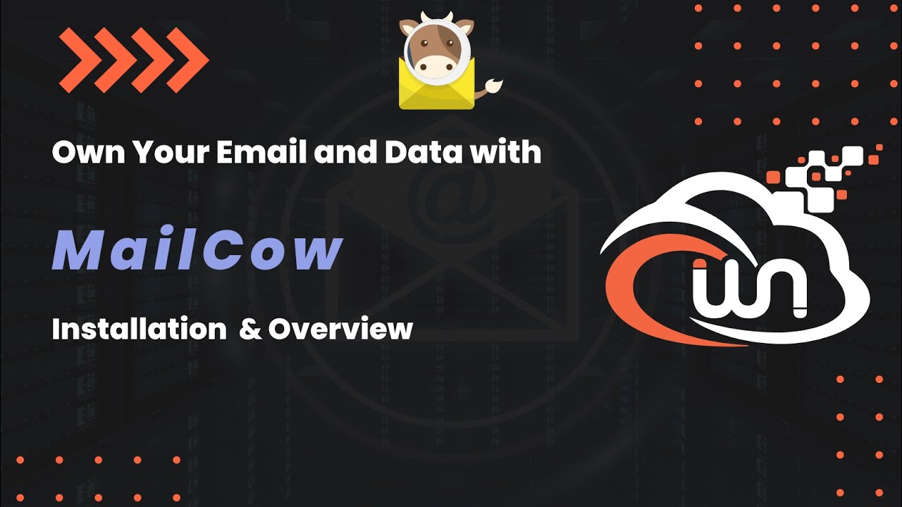 Video thumbnail: MailCow Email Server | Own Your Email and Data | Overview & Installation