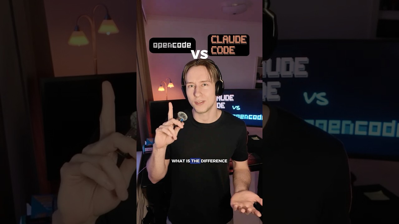 Claude Code vs Opencode: What is the difference?