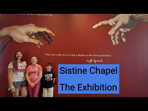 Sistine Chapel The Exhibition~ Bonus Lesson About The Sistine Chapel~ HD SD