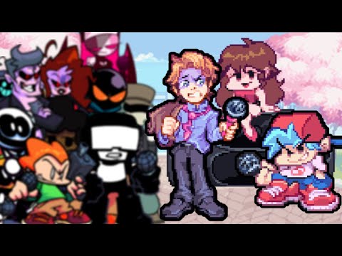 Roses but Every Turn a Different Character Sings it (FNF)