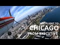 [4K, ATC] Exploring Chicago Downtown - flight from Chicago Executive KPWK (with ATC)