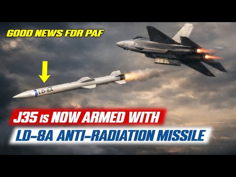 J-35 Armed With LD-8A — China Just Gave Its Stealth Jet a Radar Killer Missile!
