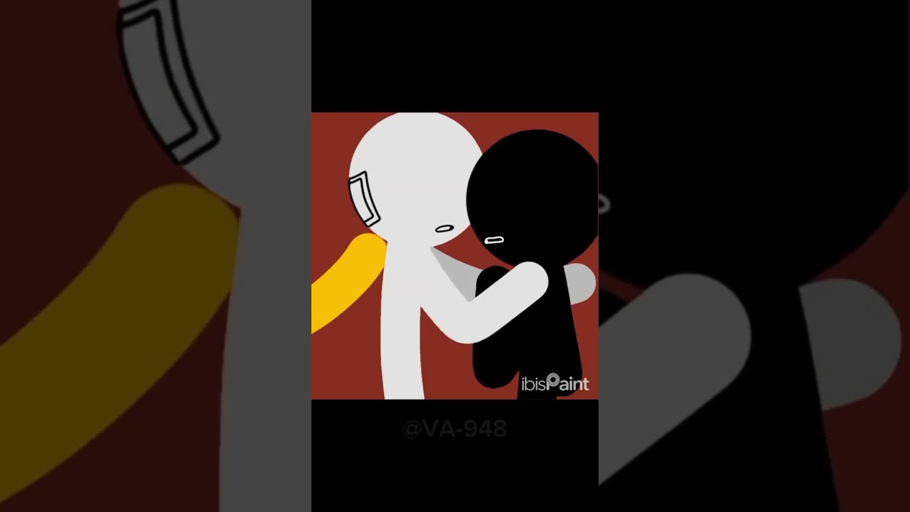 sorry white🤍 :) [my versionl]#animation #stickman #stickfigureanimation #ibispaintx