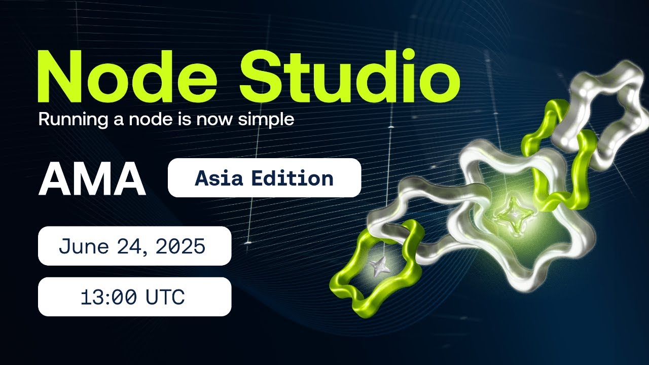 Node Studio: Running a node is now simple | AMA