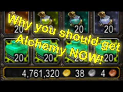 WoW Alchemy Profession - Why you should get it (WoW Alchemy Guide) (World of Warcraft Gold Guide)