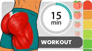 The 15-min Glute Growth Workout – Level 1-3