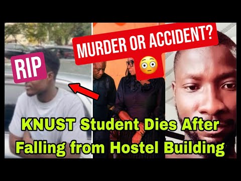 BREAKING: T£ARS FLOW AS KNUST STUDENT D!ES AFTER F@LLING FROM HOSTEL BUILDING😭🔥