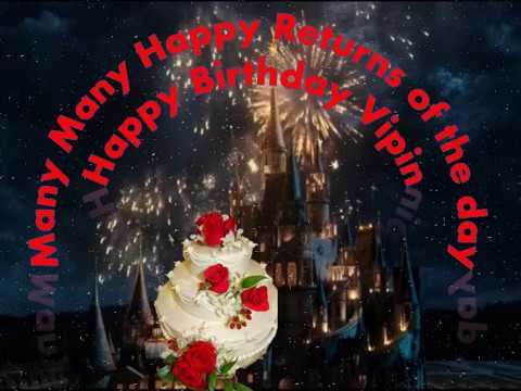 HAPPY BIRTHDAY TO VIPIN