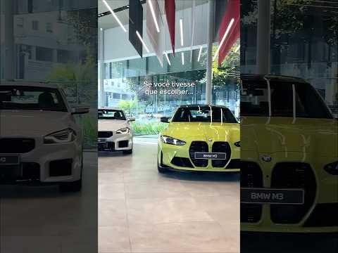 SE VOCÊ TIVESSE QUE ESCOLHER... #BMWM2 #BMWM3