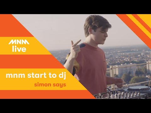 MNM START TO DJ 2020: Simon Says op de VRT-toren