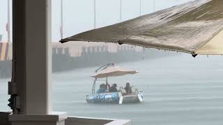 Cruisers having the time of their life in Roatan, Honduras ￼