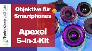 Sind Smartphone-Objektive noch Zeitgemäß? Apexel 5 in 1 Lens Kit im Test