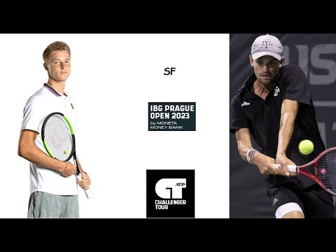 Rudolf Molleker vs Valentin Vacherot | Challenger Prague 3 SF