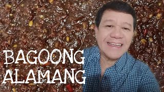 HOW TO COOK BAGOONG ALAMANG/ NAPAKASARAP PARTNER SA MANGGA AT KARE KARE