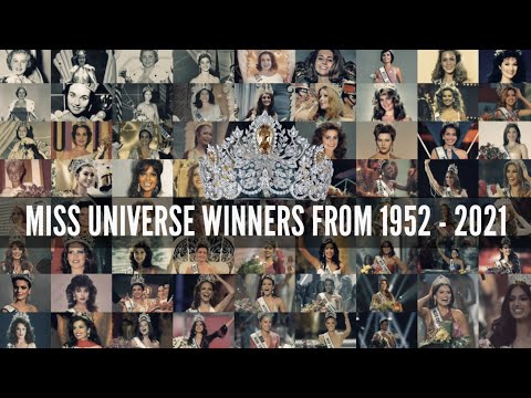 MISS UNIVERSE WINNERS (1952 to 2021)