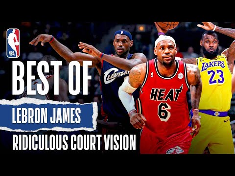 LeBron James' Ridiculous Court Vision 👀
